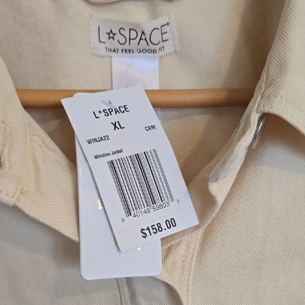 L*Space Cream Button-Up Jacket - Picture 3 of 5